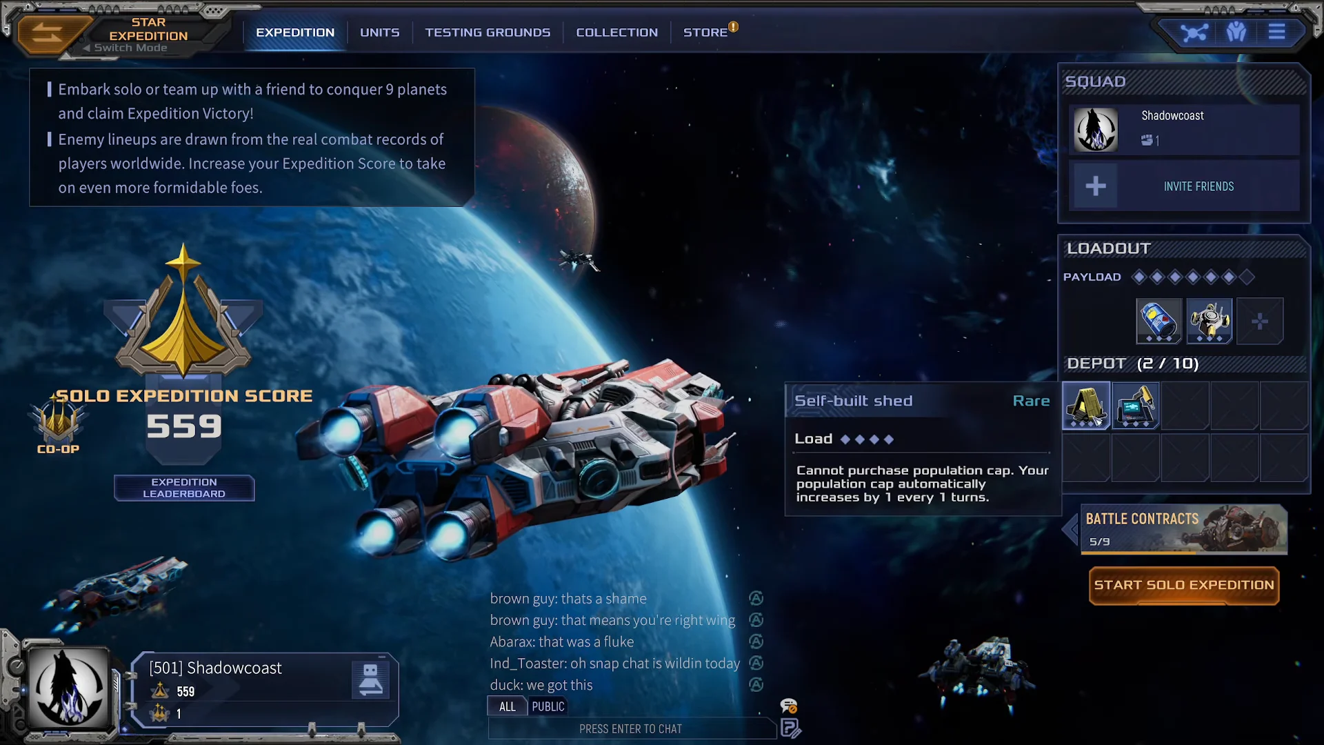 Star Expedition Setup & Loadout