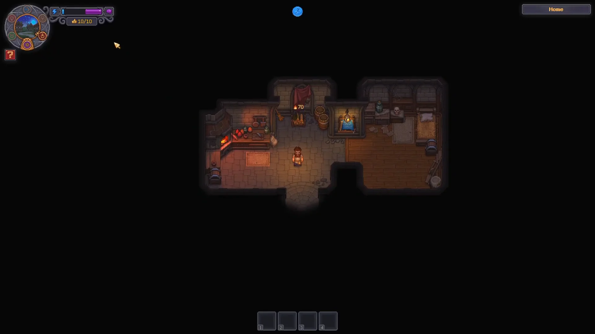 Energy bar indicator