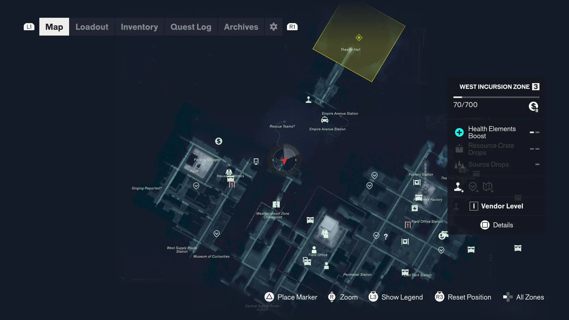 Zone Map Check