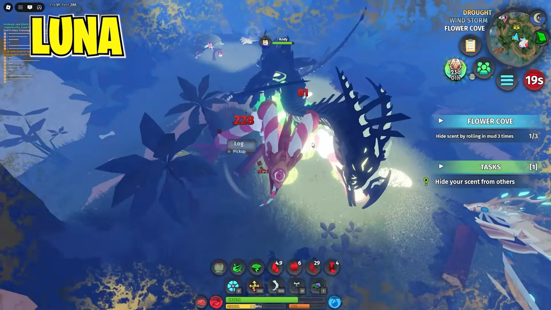 Luna Eliminated