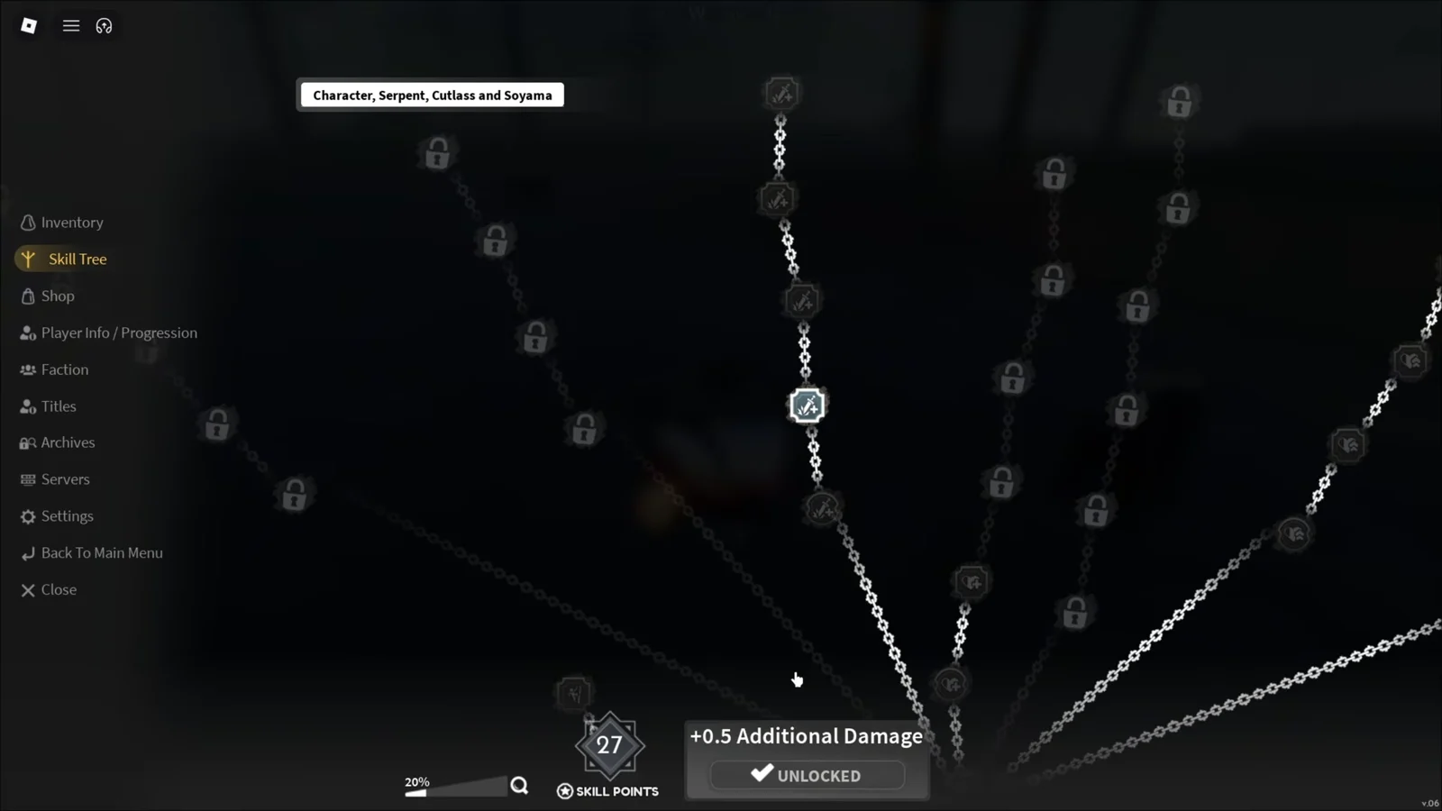 Skill Tree Upgrades