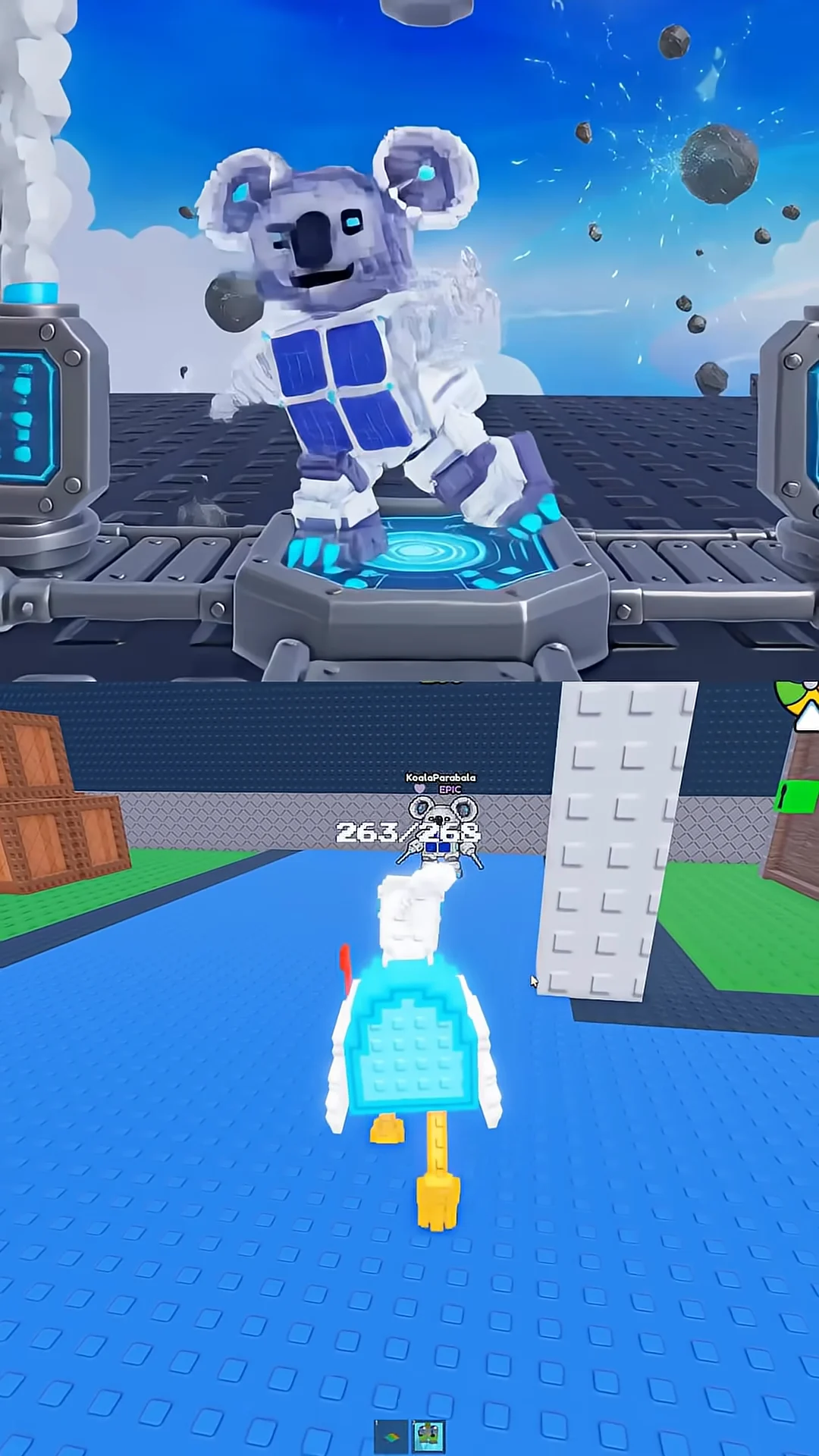 Platform animation and course navigation