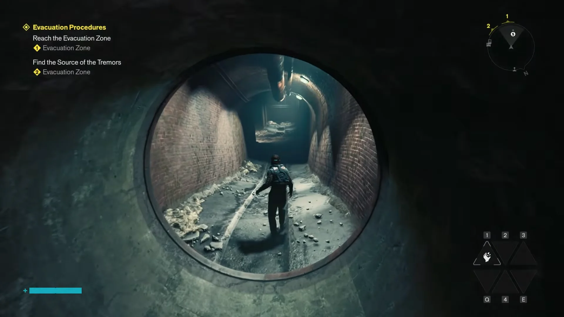 Entering the facility