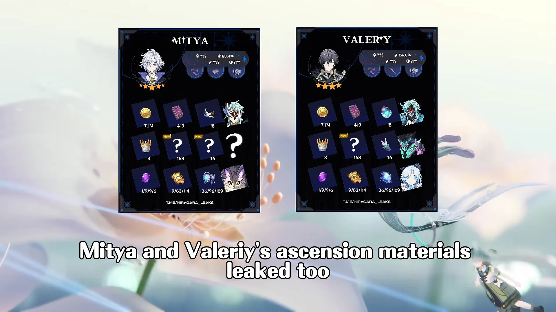 Ascension Materials Leak