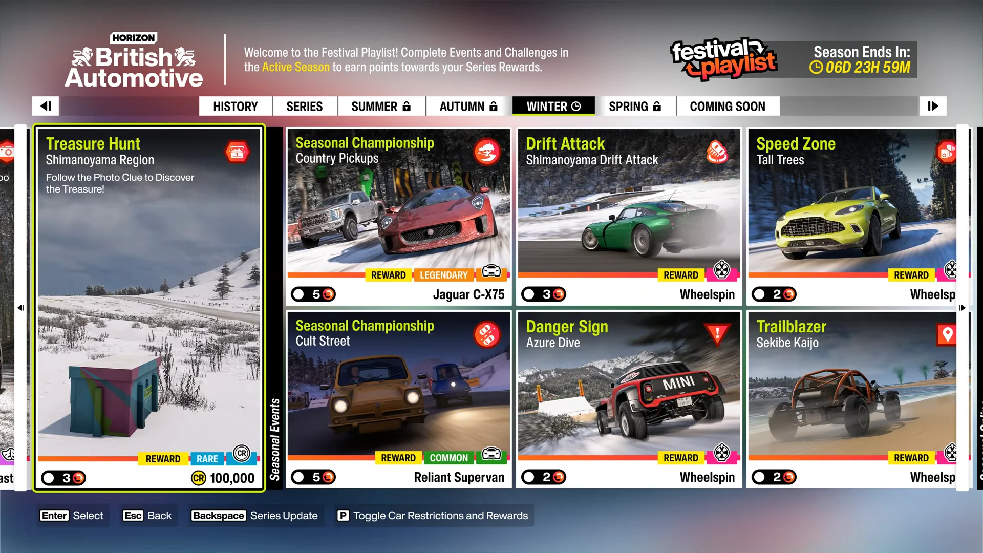 Playlist Menu