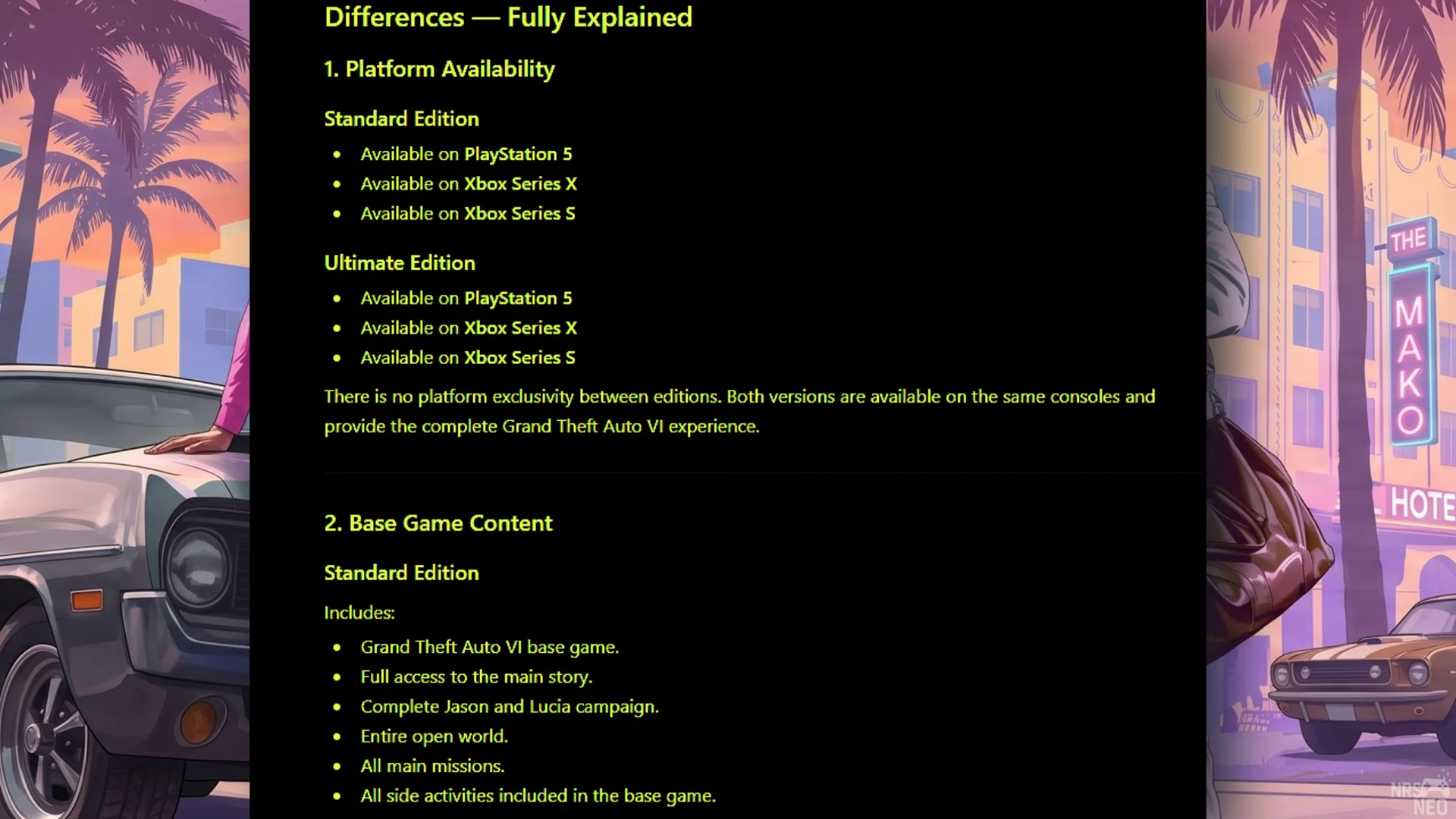 Platform Availability