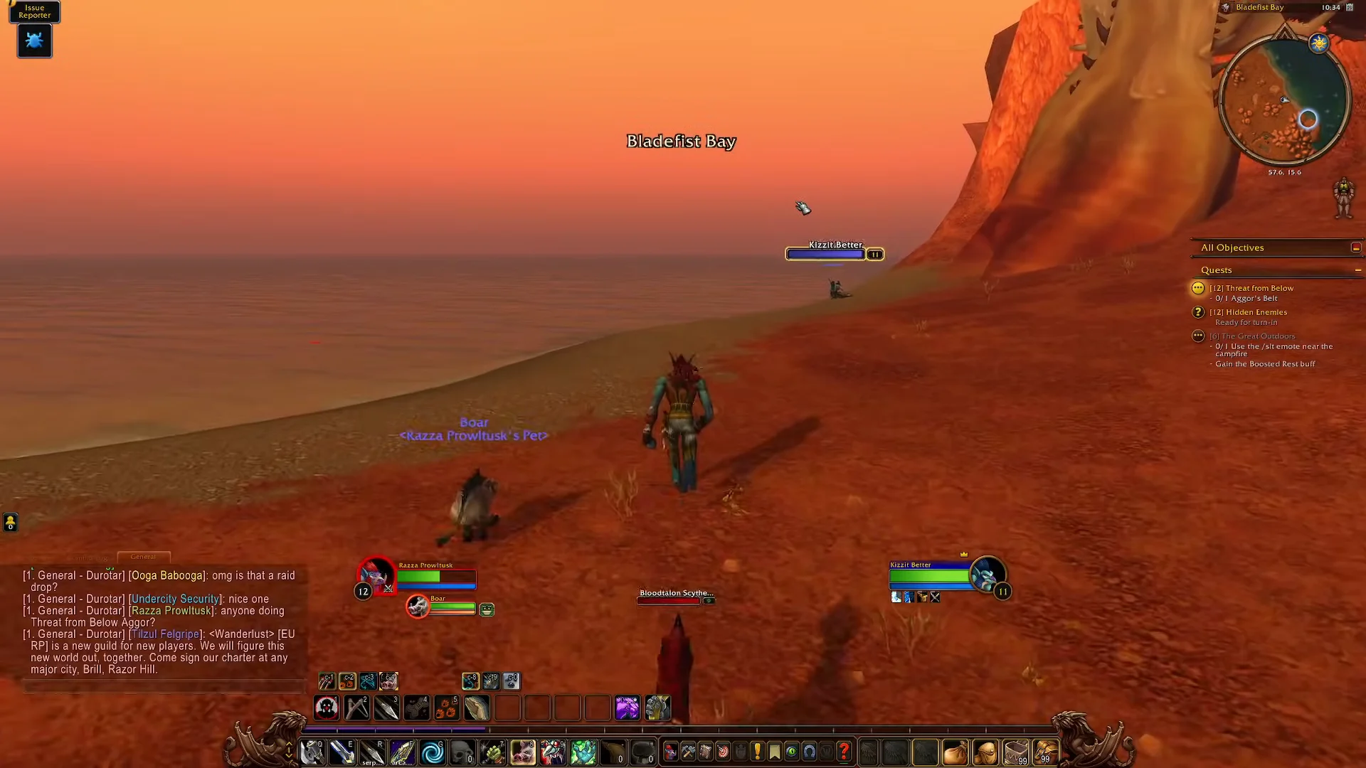 Locating Bladefist Bay