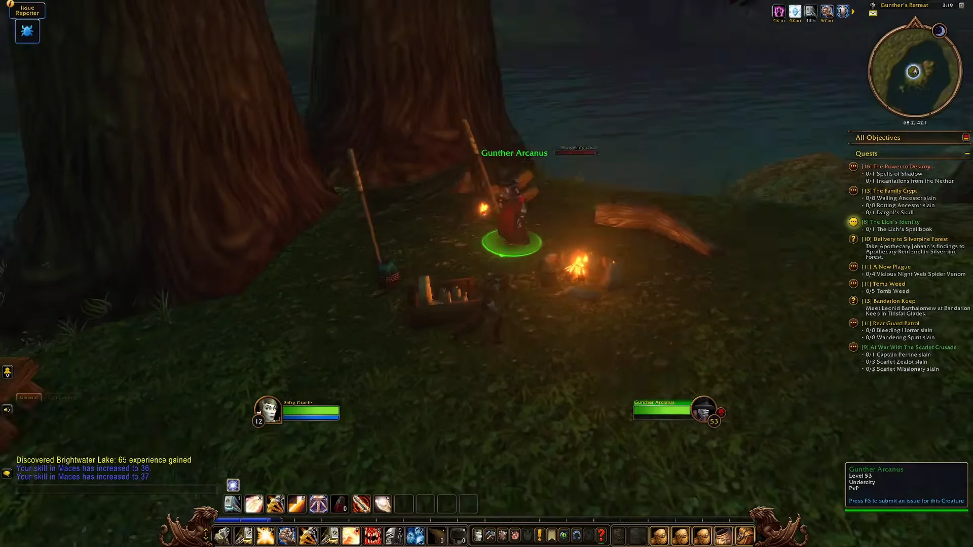 Gunther Arcanus' Camp