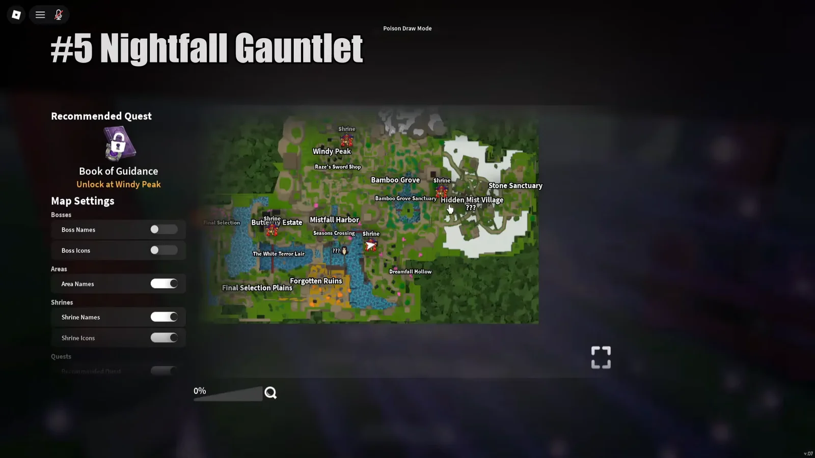 5 Nightfall Gauntlet: NPC & Statue 1