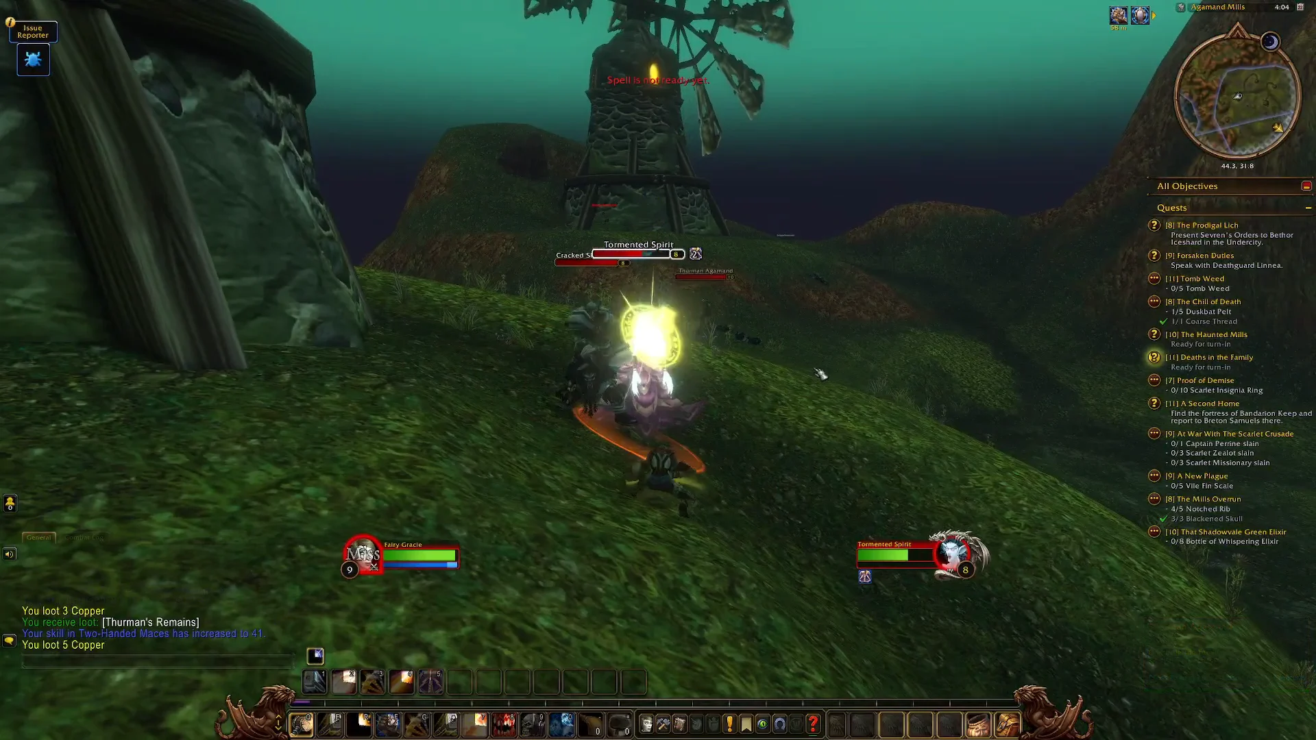 Engaging Tormented Spirit