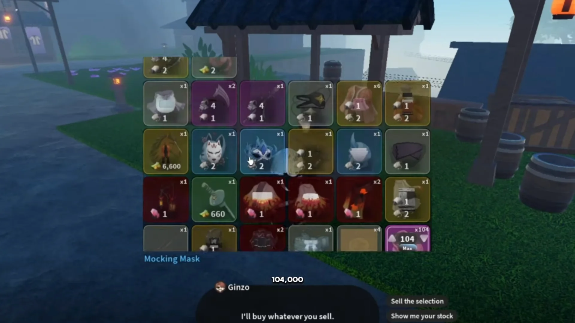 Merchant Ginzo & Unlock Quest