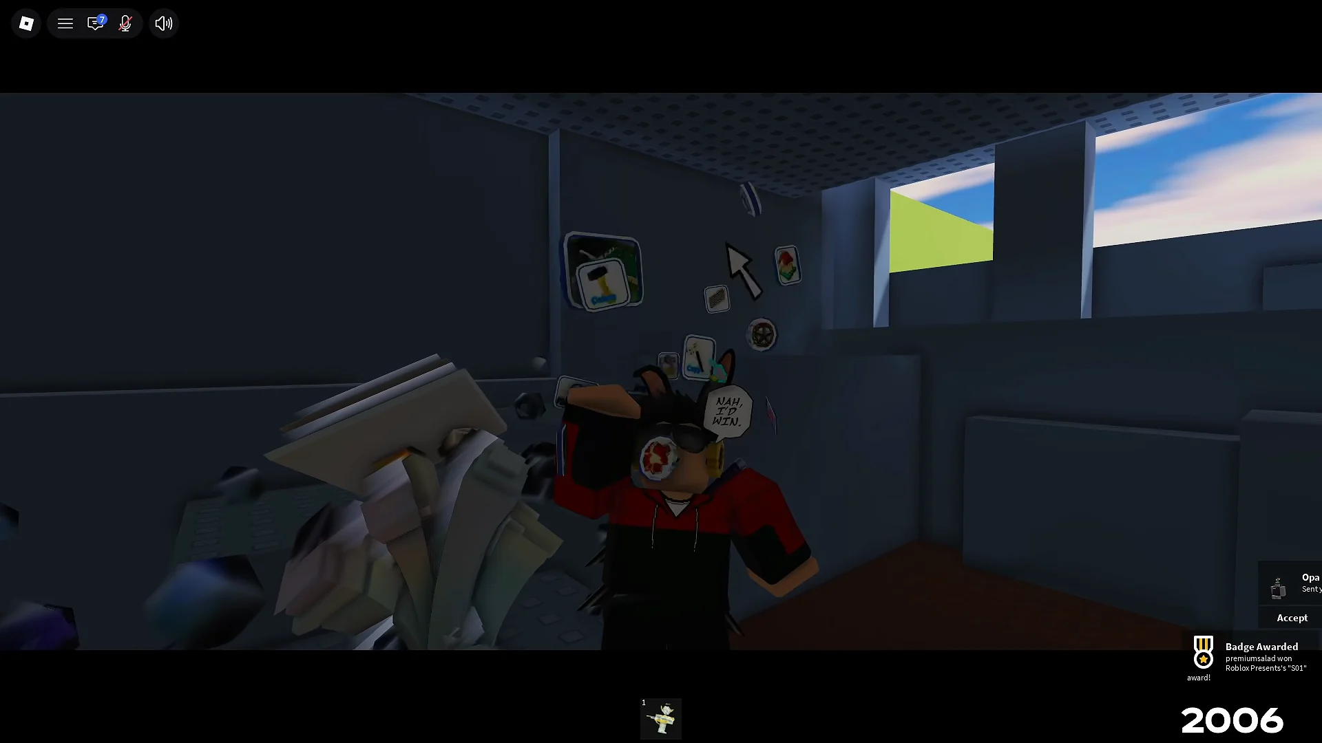 Claiming Crossroads Item