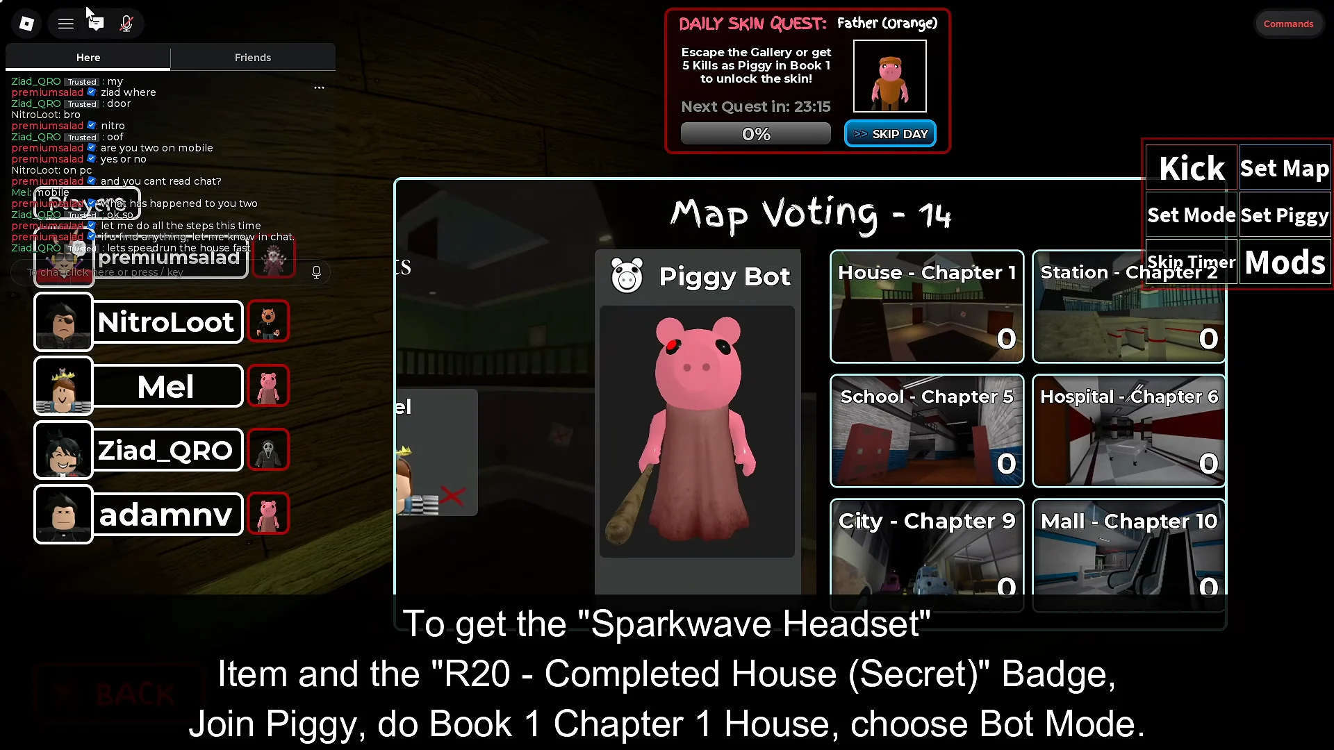 Piggy Chapter 1 Setup