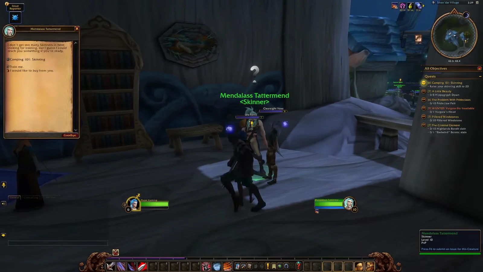 Locating the Skinning Trainer