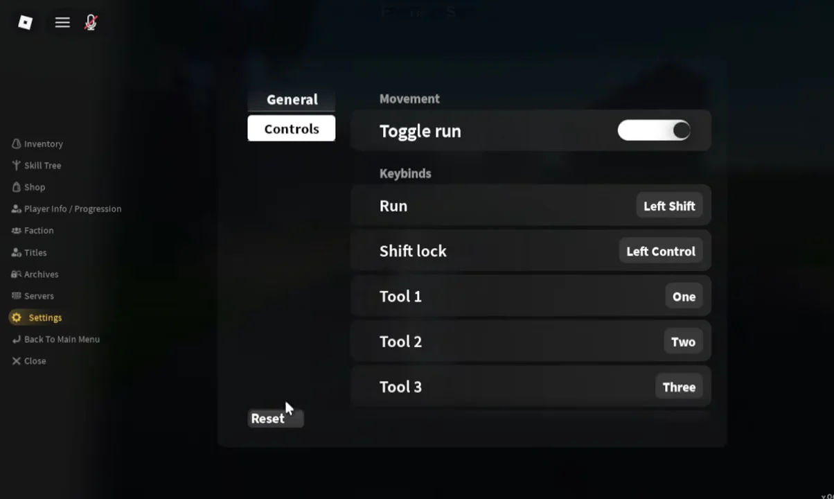 Accessing Settings