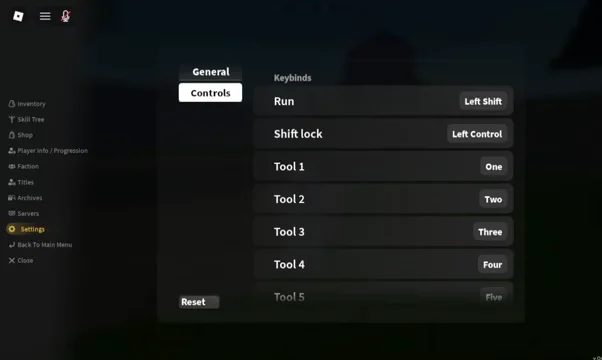 Modifying Keybinds