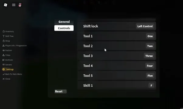 Customizing Keybinds