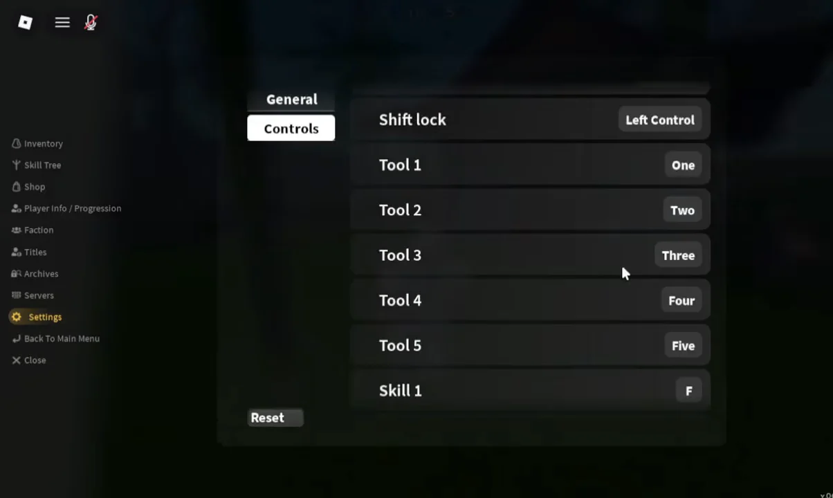 Customizing Keybinds