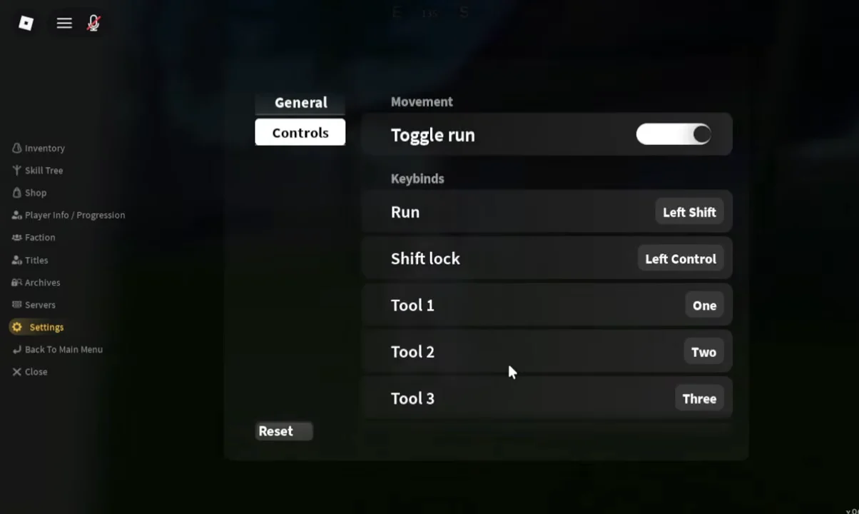 Modifying Keybinds