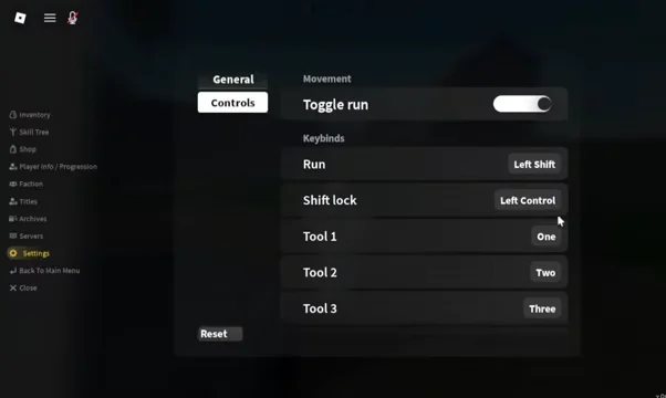 Resetting and Returning to Gameplay