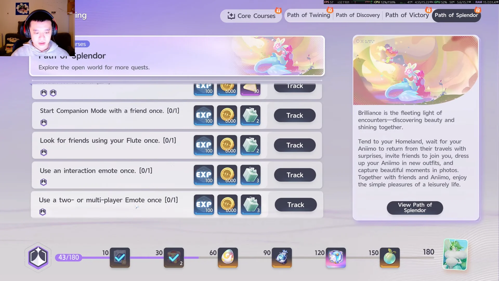 Path Progression Tabs
