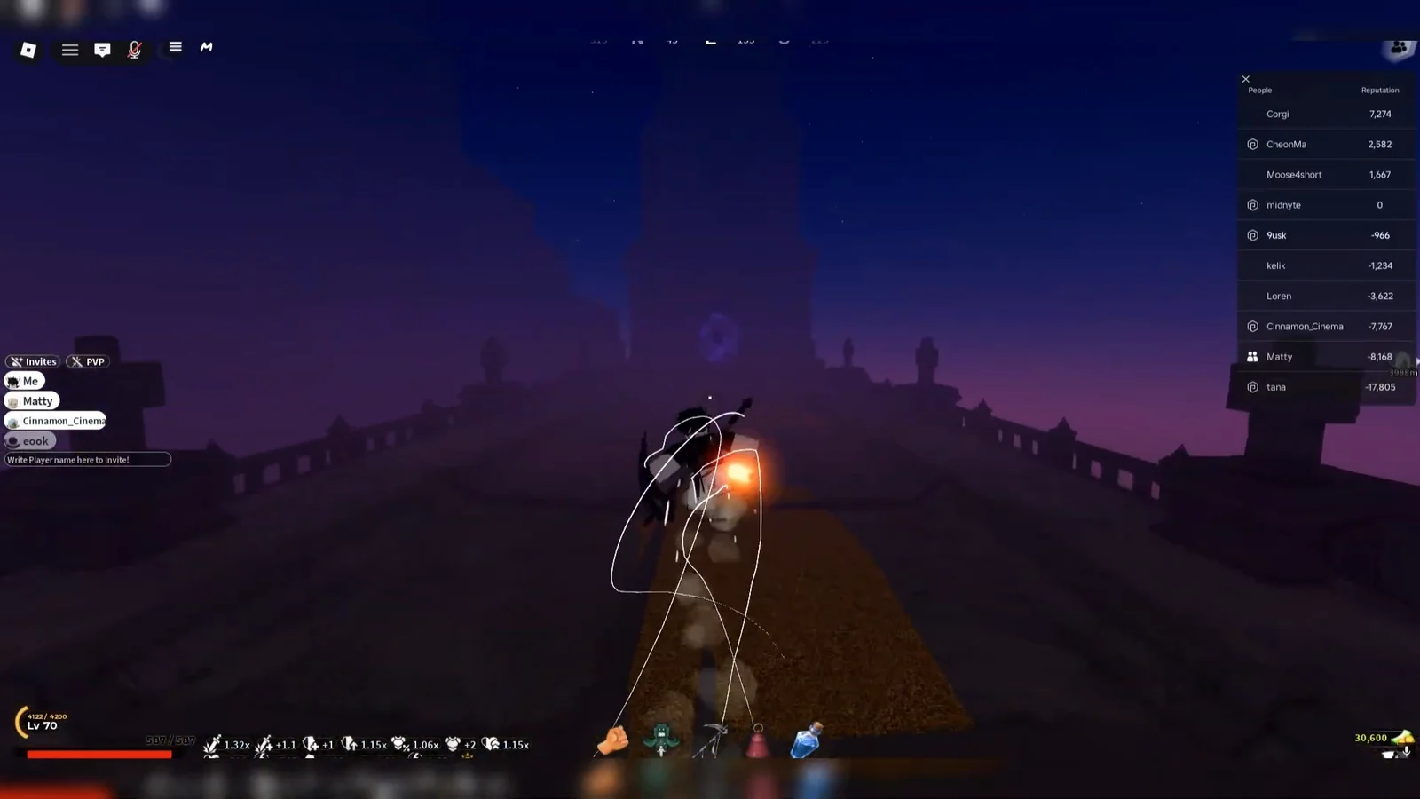Entering the Dungeon Portal