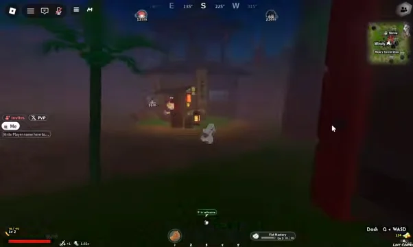 Navigating to shrine