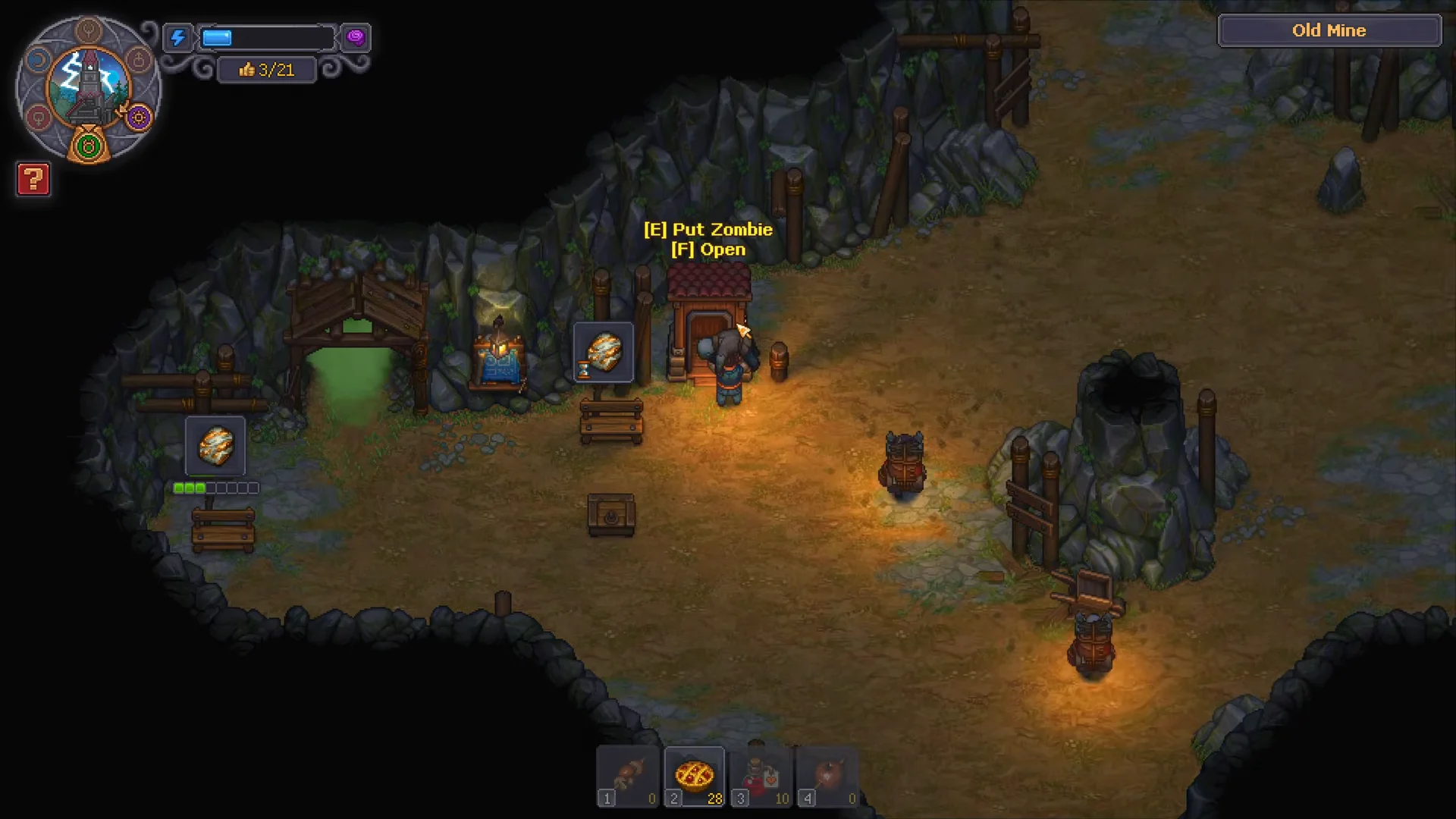Old Mine Setup