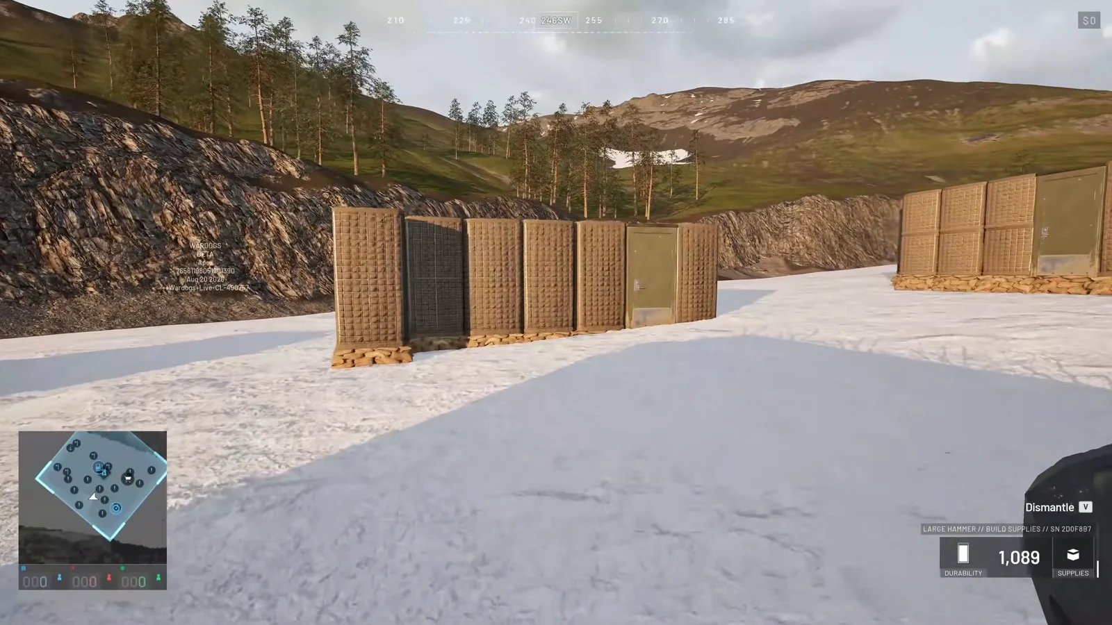Optimal Mortar Pit Build