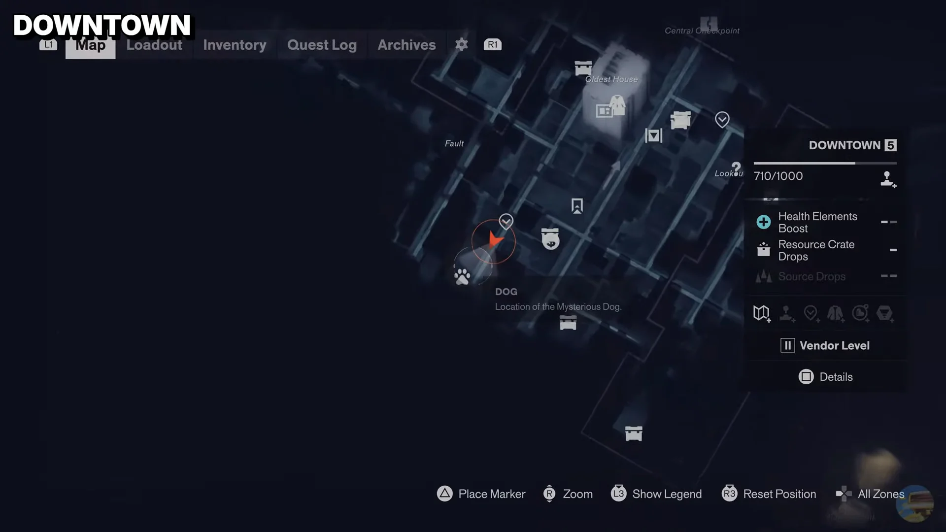 Downtown Map