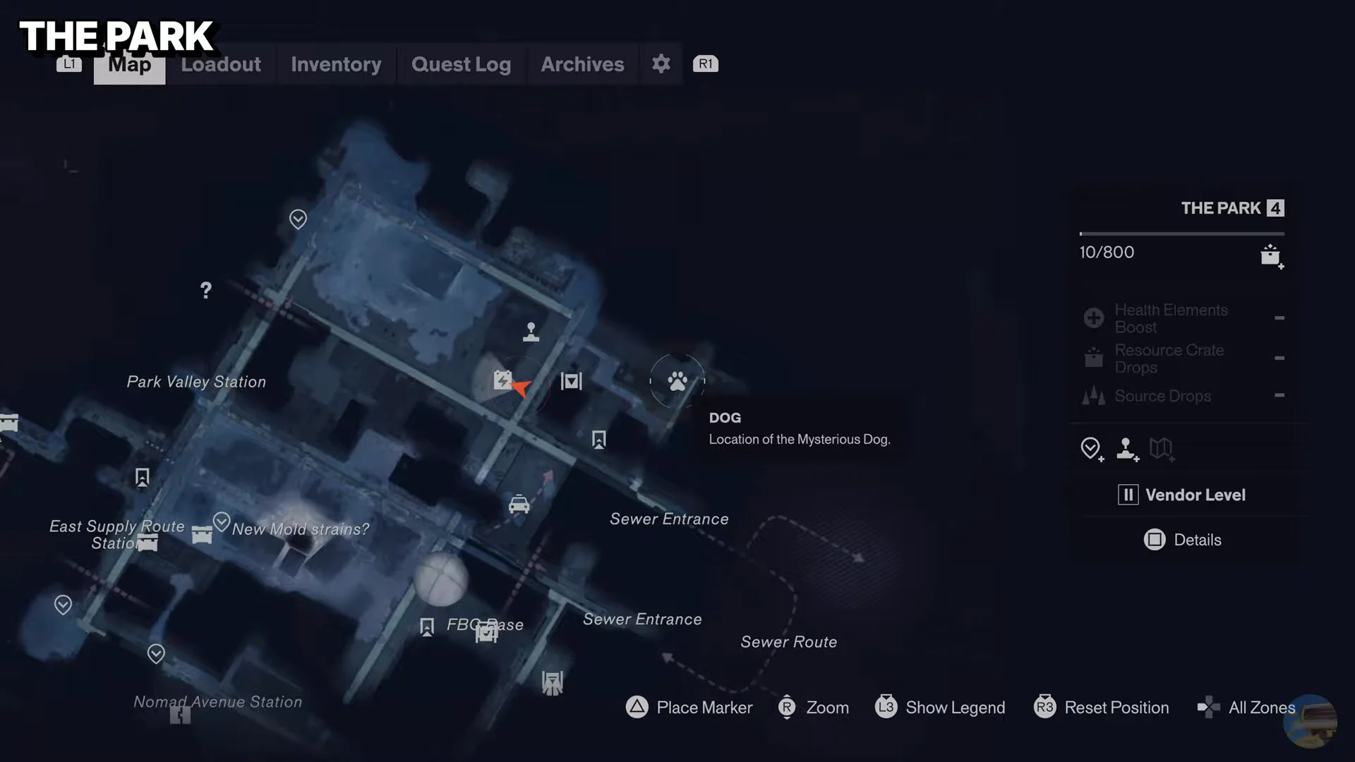 The Park Map