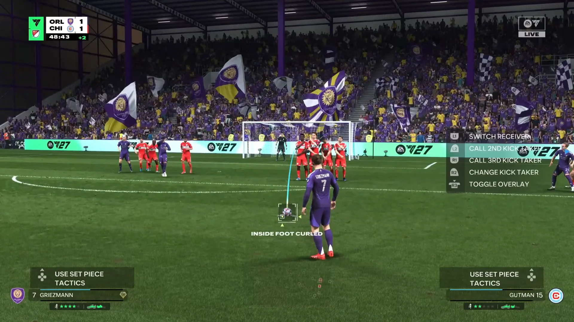Antoine Griezmann Free Kick