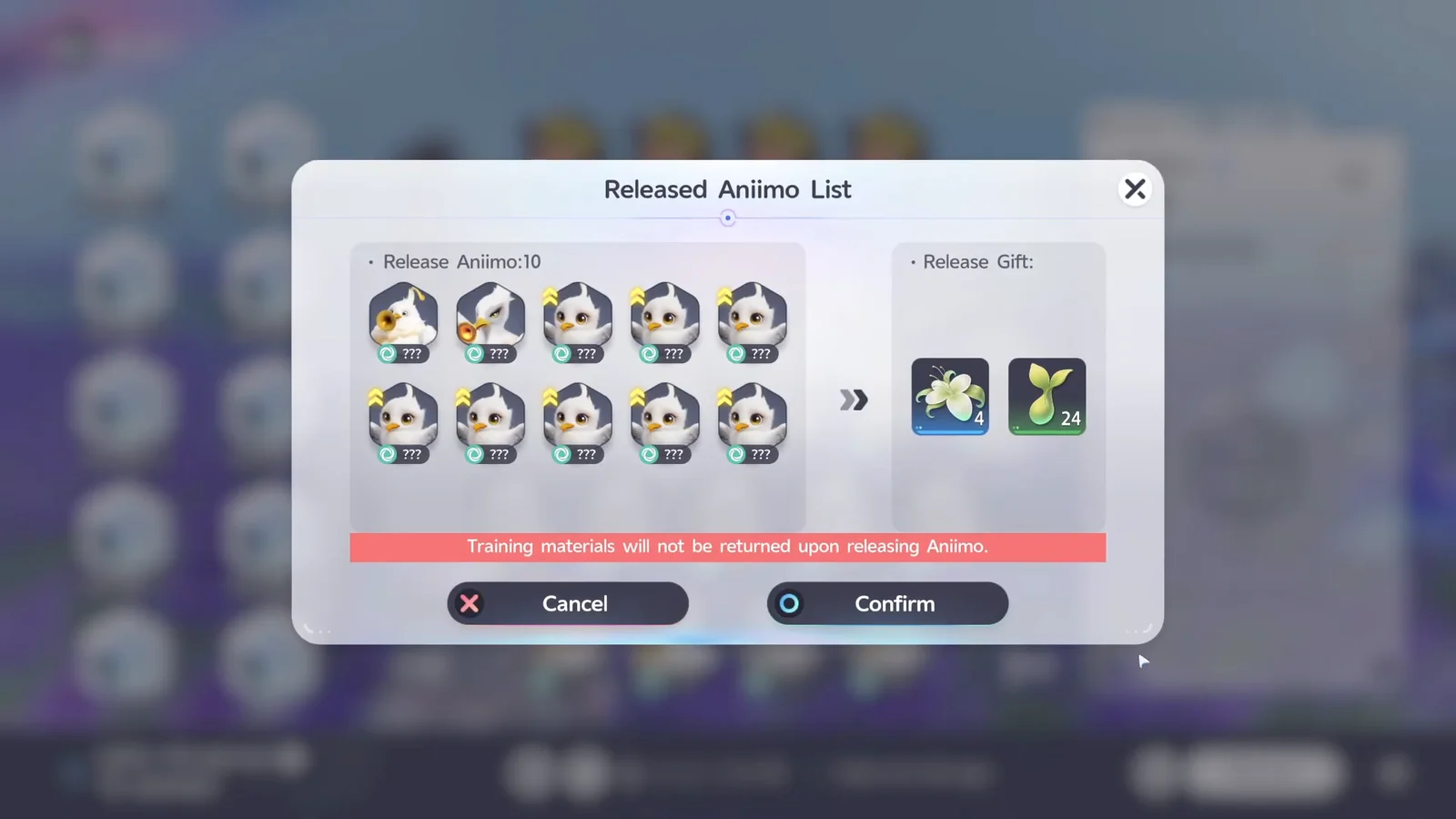 | Release Confirmation