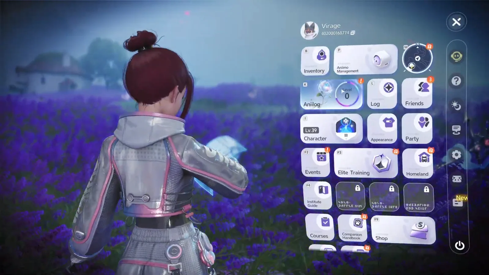 | Elite Training Menu