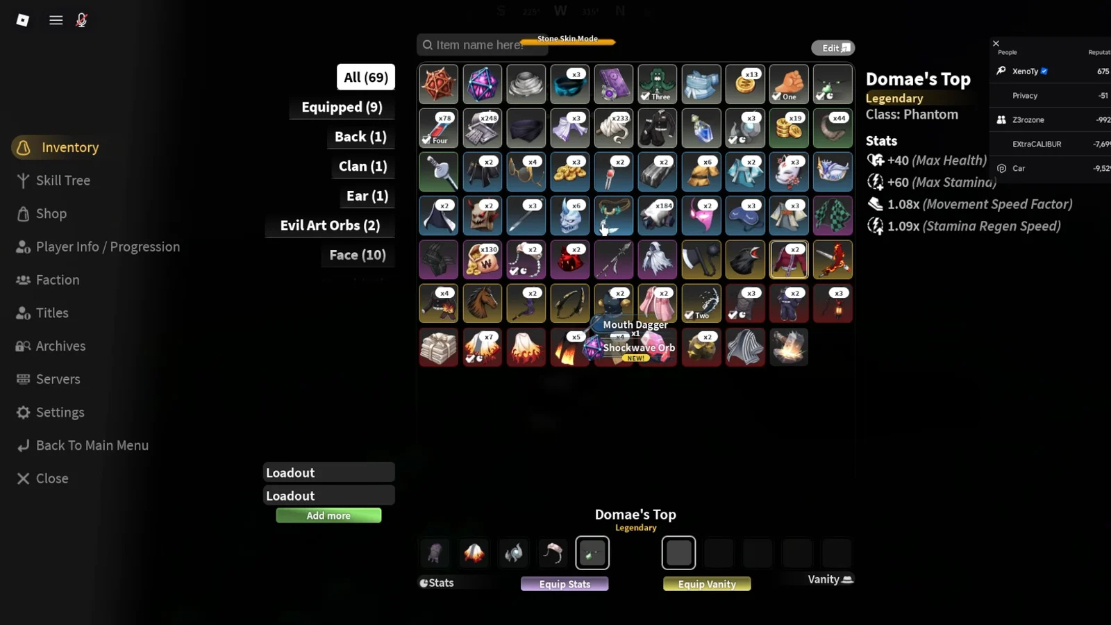 Equipping and Testing Weapon