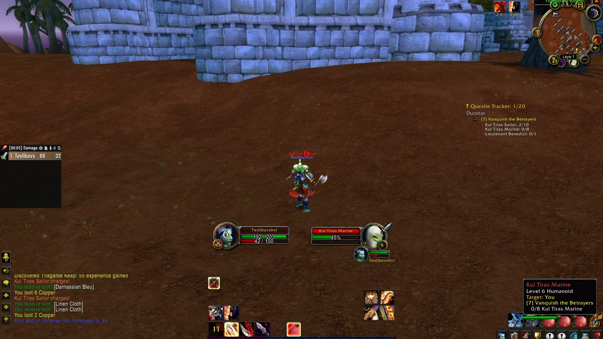 Slaying Kul Tiras Marine 1/8