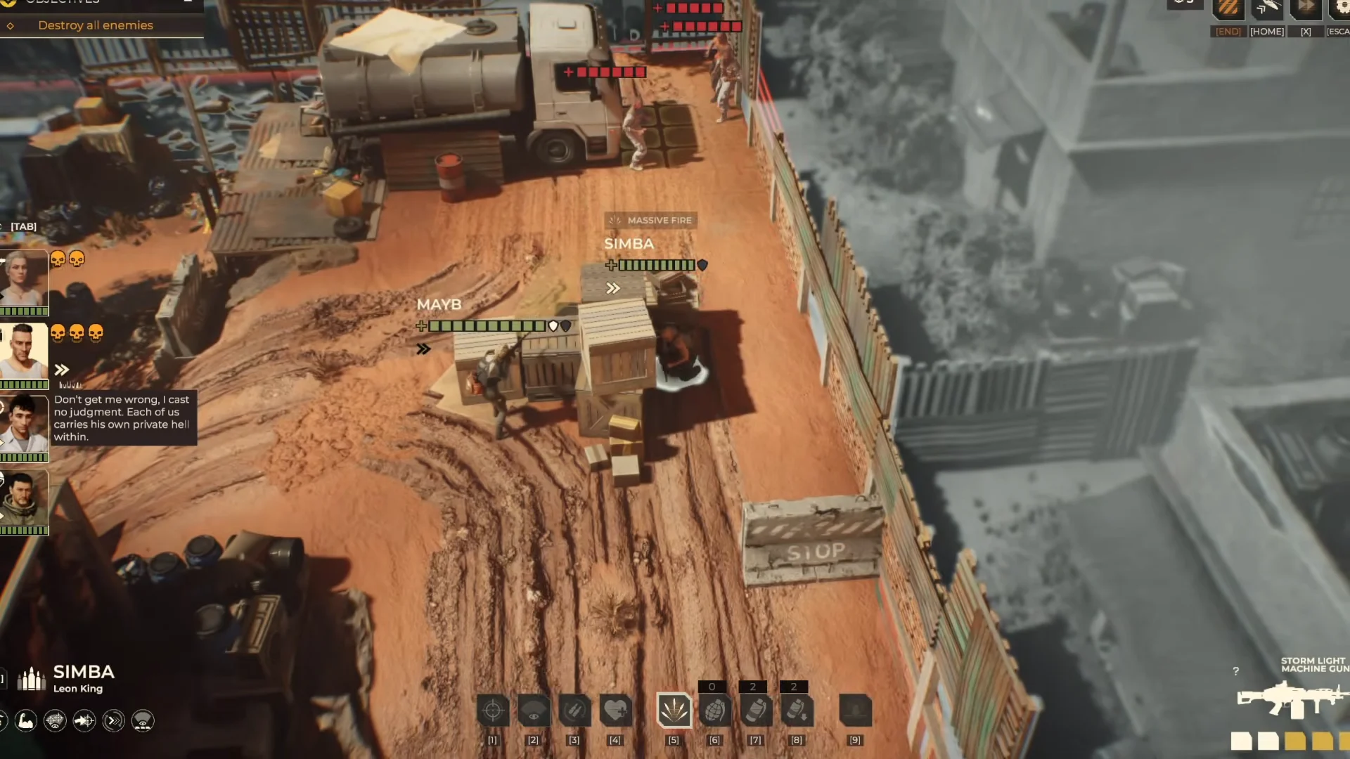 Environmental Combat & Heavy Fire