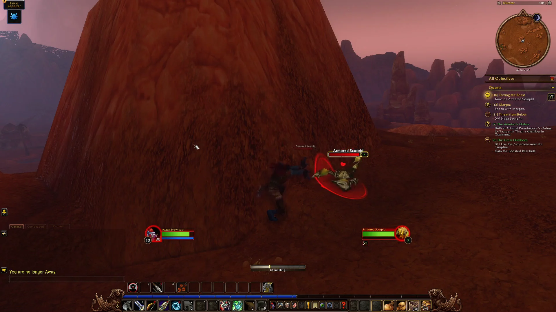 Taming the Armored Scorpid