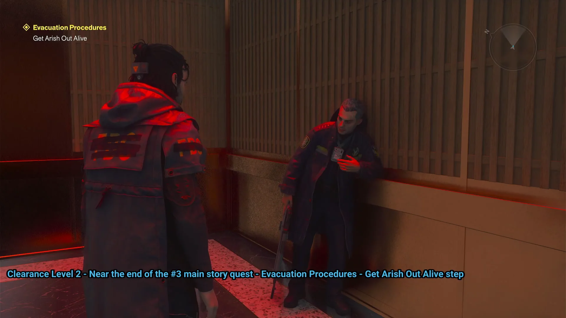 Receiving the Level 2 Keycard