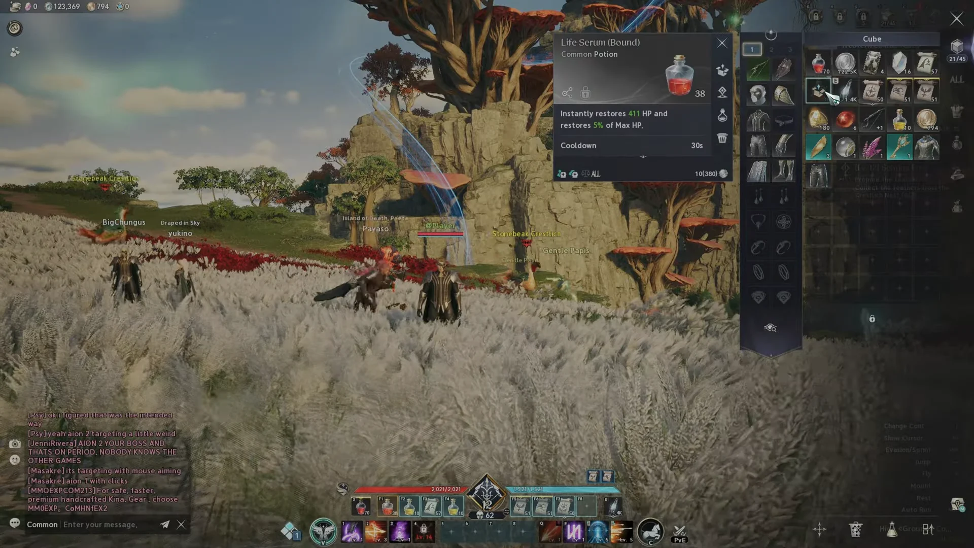 Equipping Items to Hotbar