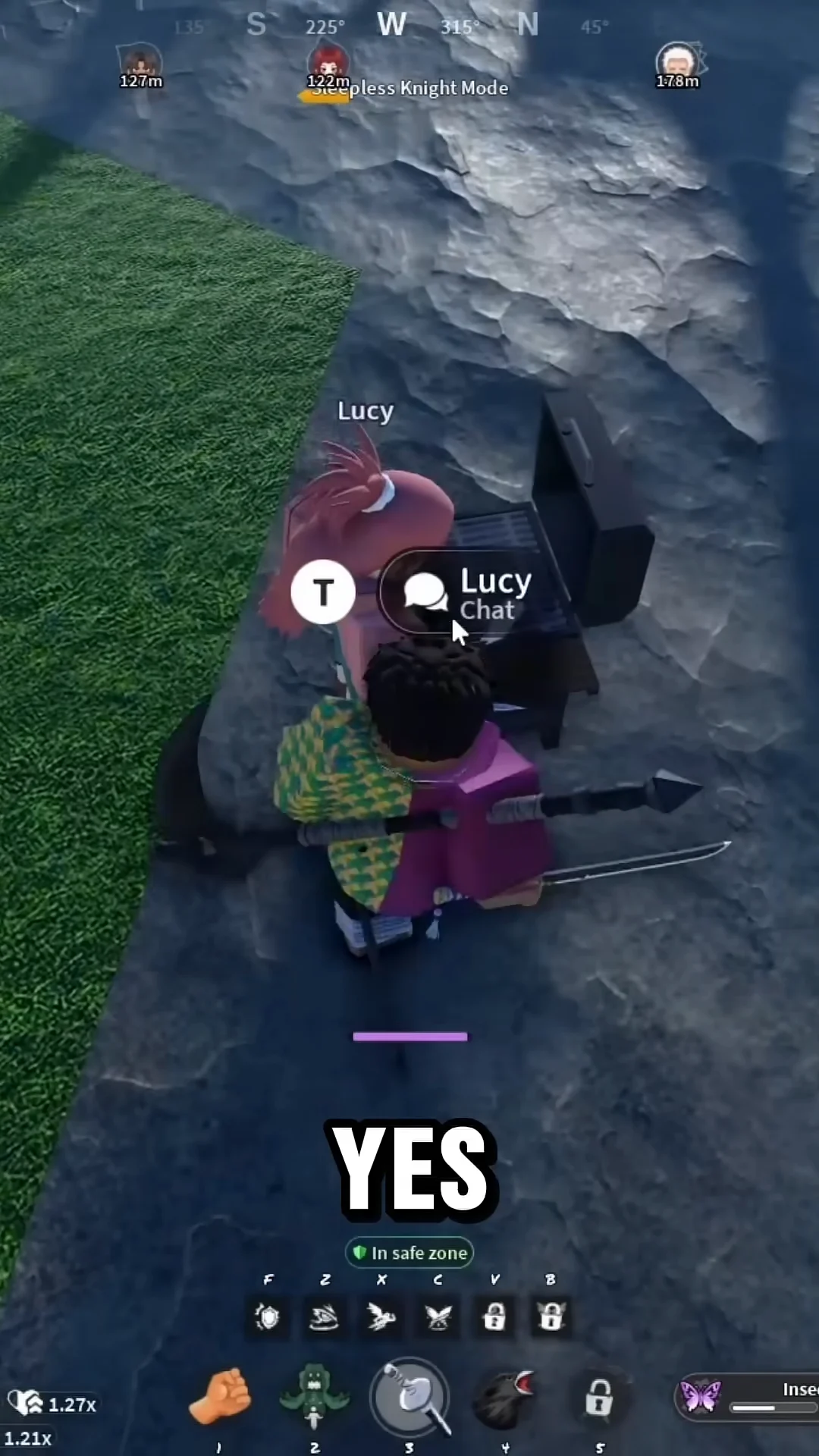 Talking to Lucy