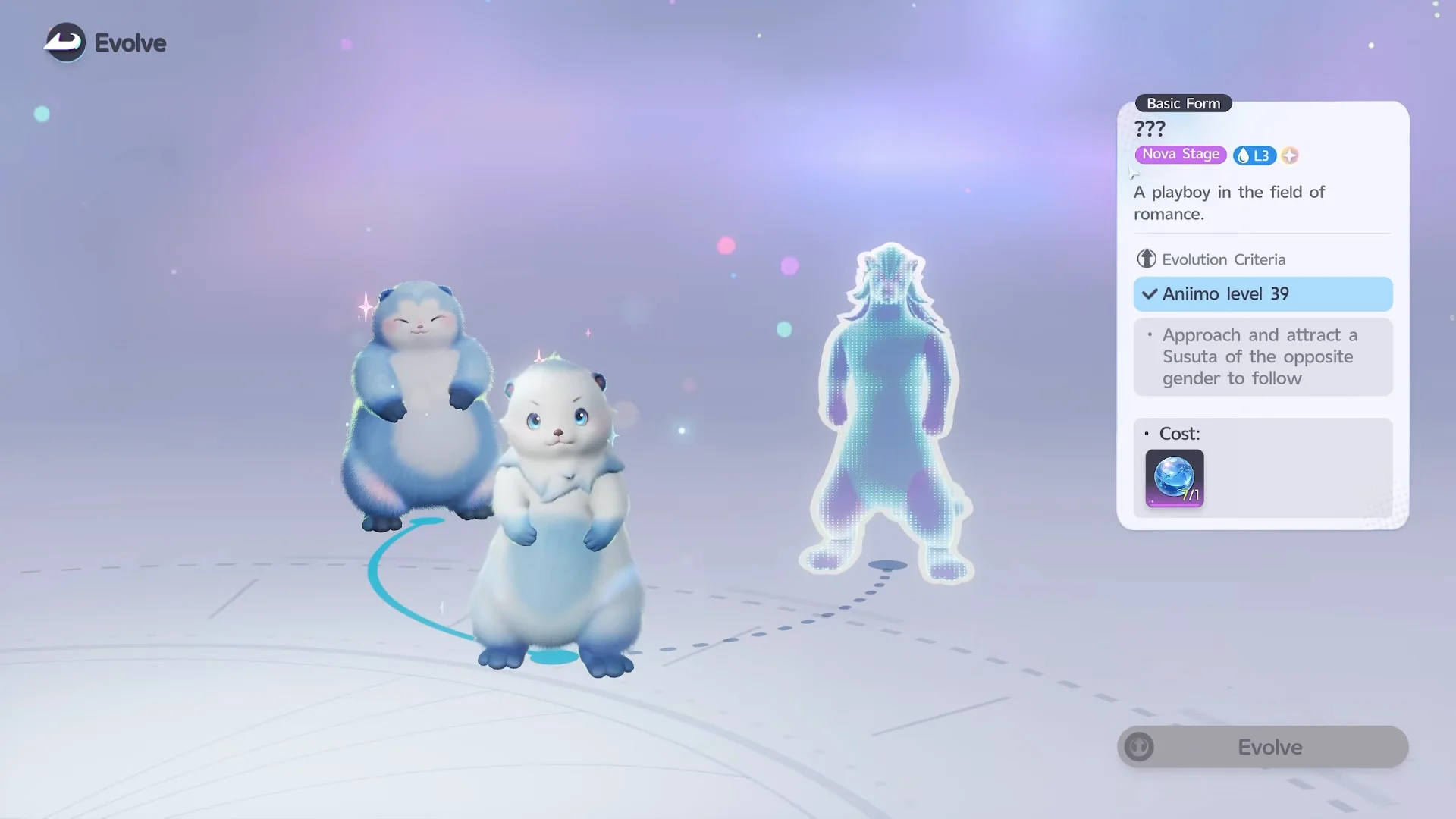 Evolution requirements overview