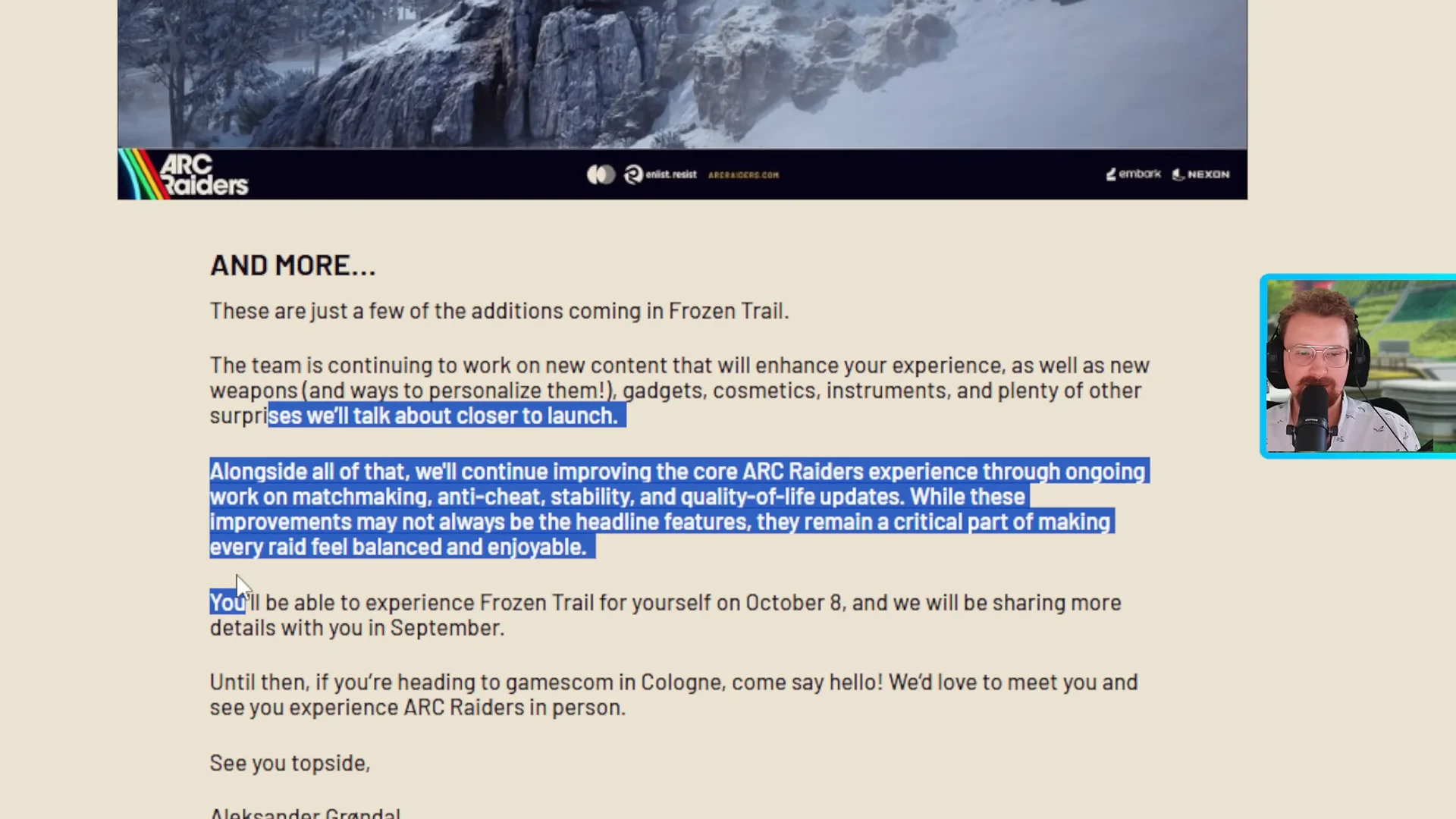Additional Content & Technical Roadmap