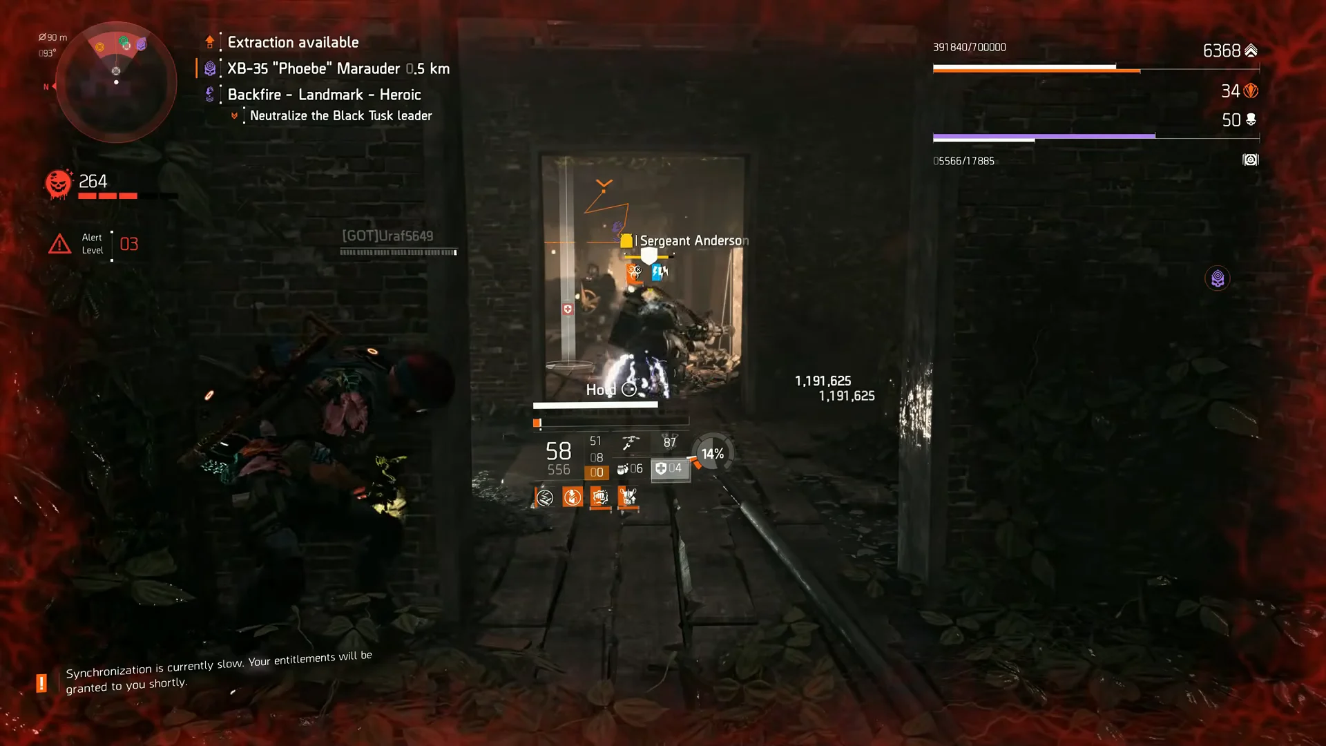 Clearing Heroic Backfire landmark