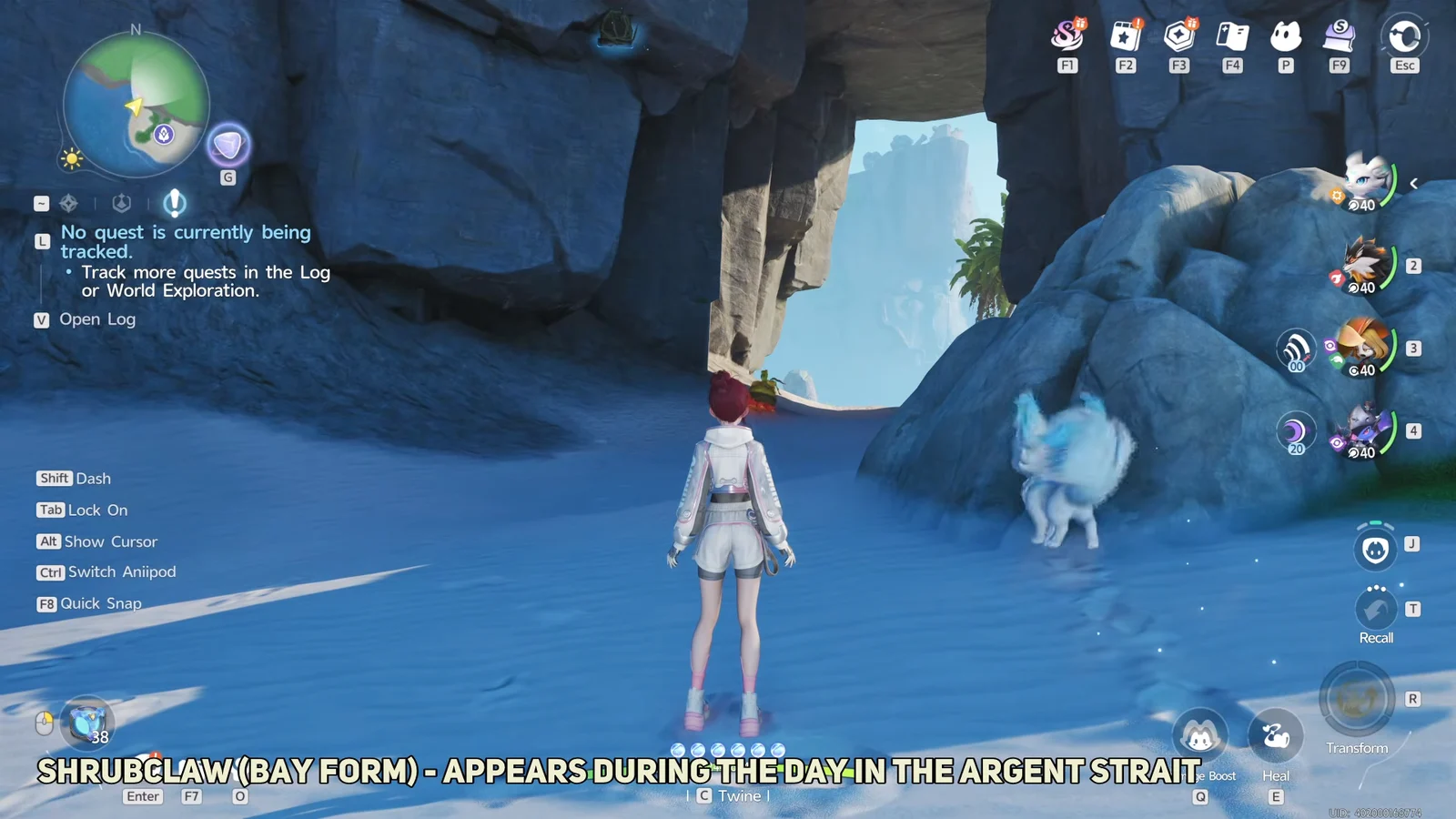 Finding Shrubclaw