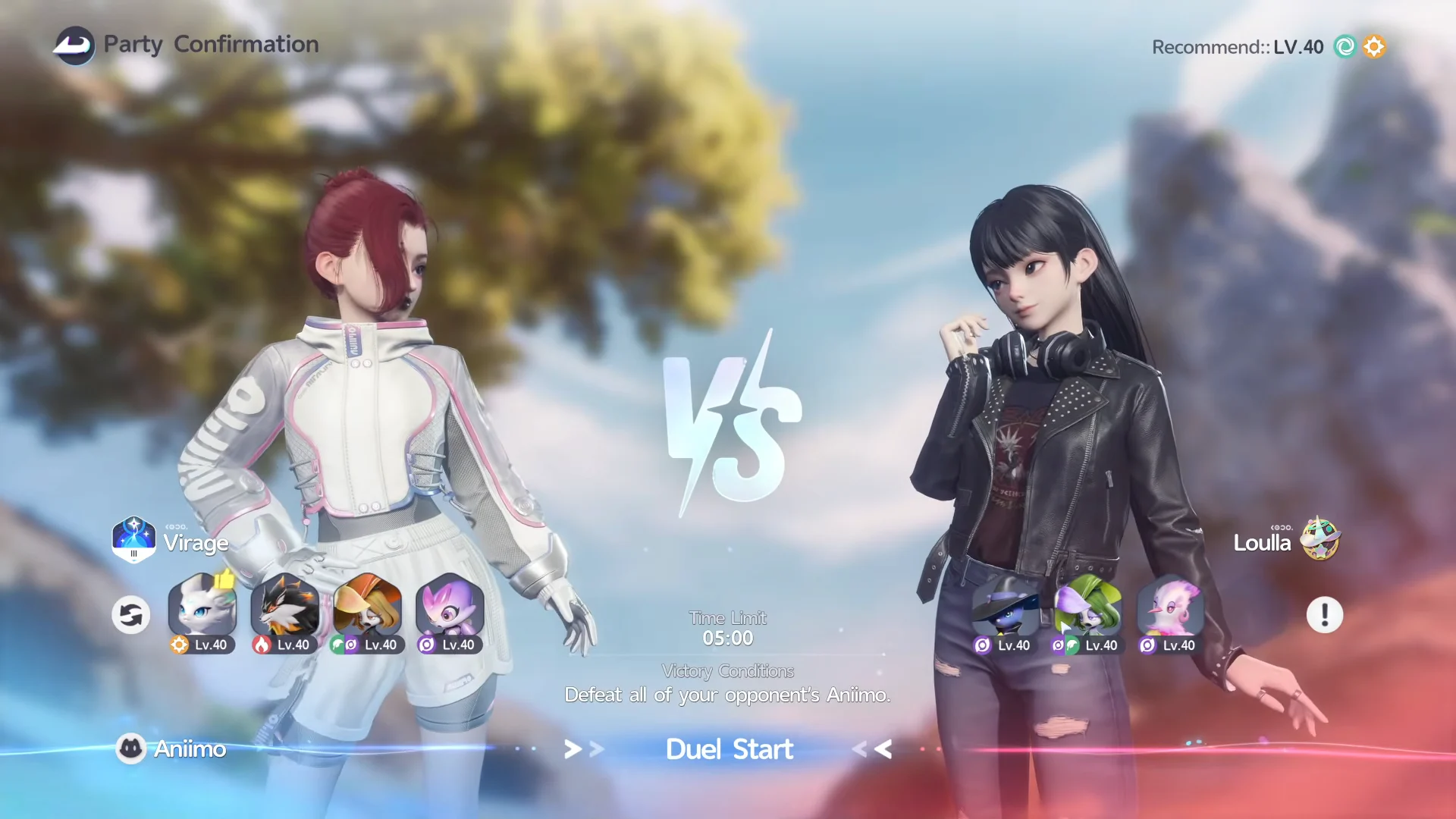 Party Confirmation duel