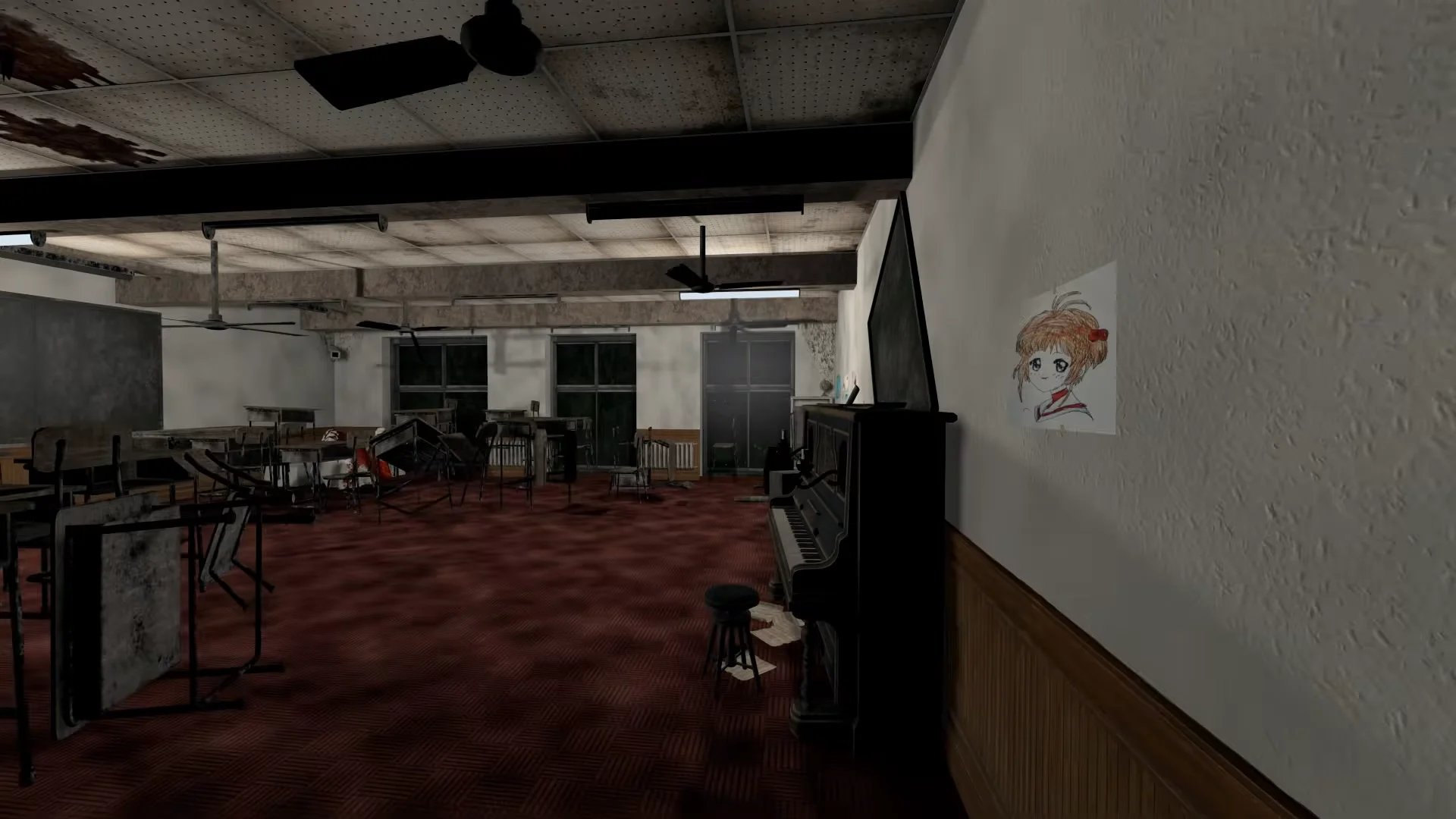 Distorted classroom anomaly