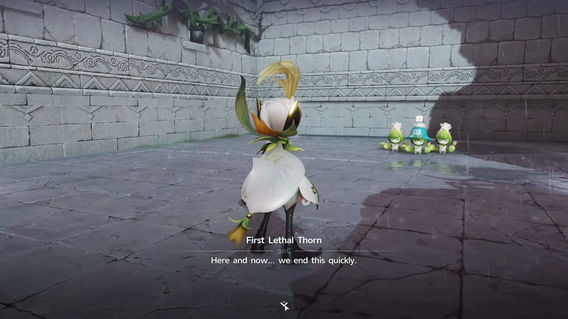 Initiating combat