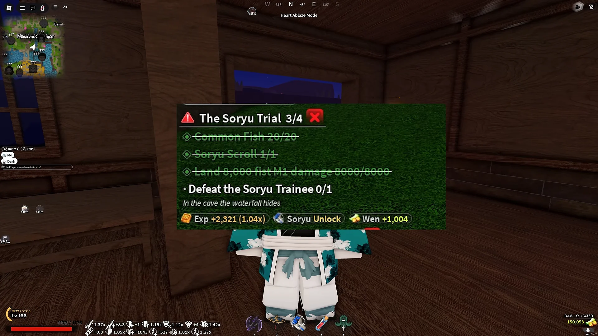 Quest Checklist: The Soryu Trial