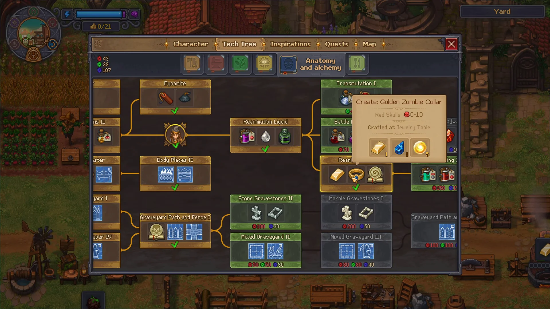 Tech Tree Requirements